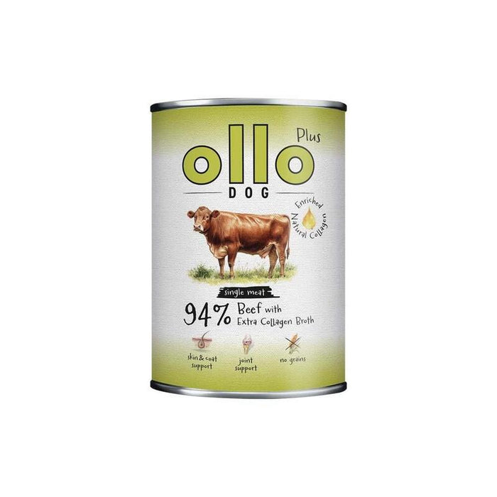 Ollo Plus Kolagen Wolowina 400g Puszka Para Perro