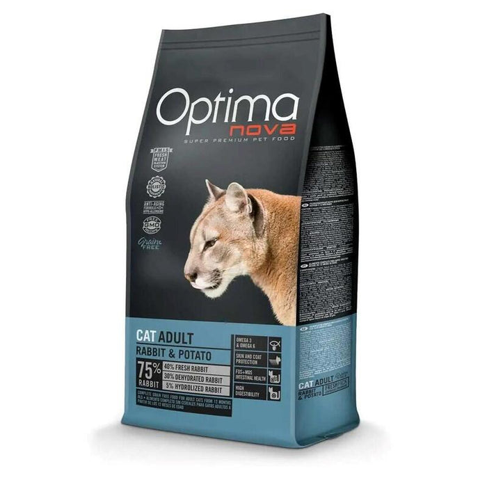 Optimanova Cat Adult Rabbit & Potato 8kg