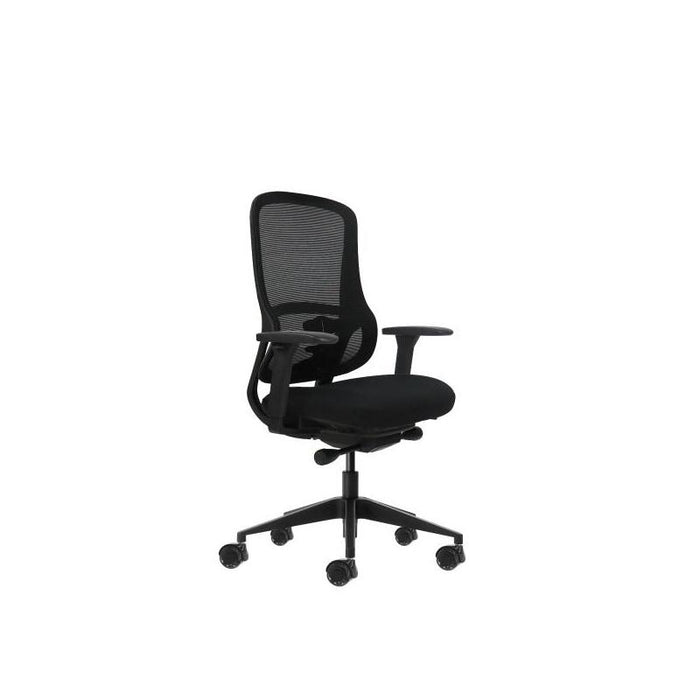 Oqonos Cherg 021 Silla De Oficina Ergonomica Con Mecanismo Autobalanceado, Reposabrazos 4d, Asiento Deslizable Y Ruedas
