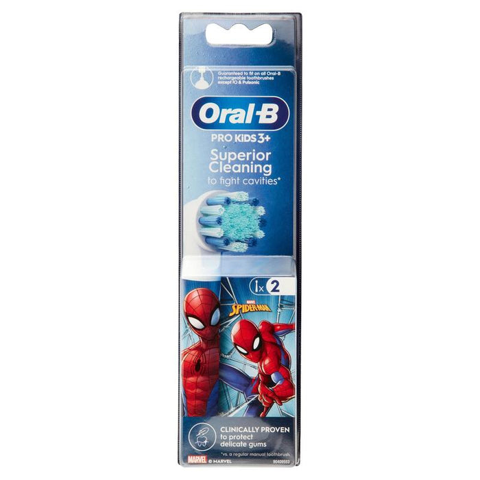 Oral-B Aufsteckbürsten Pro Kids 3+ Spiderman Eb10s-2