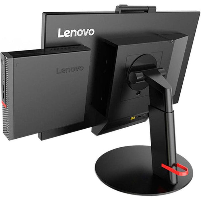 Ordenador Combo Reacondicionado Pc Mini Lenovo M910q I5 6th 8gb 256gb Ssd Windows 10 Pro + Monitor Reacondicionado 22 " Negro