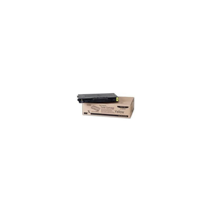 Original Xerox Toner Laser Amarillo 2.000 Paginas Phaser/6100