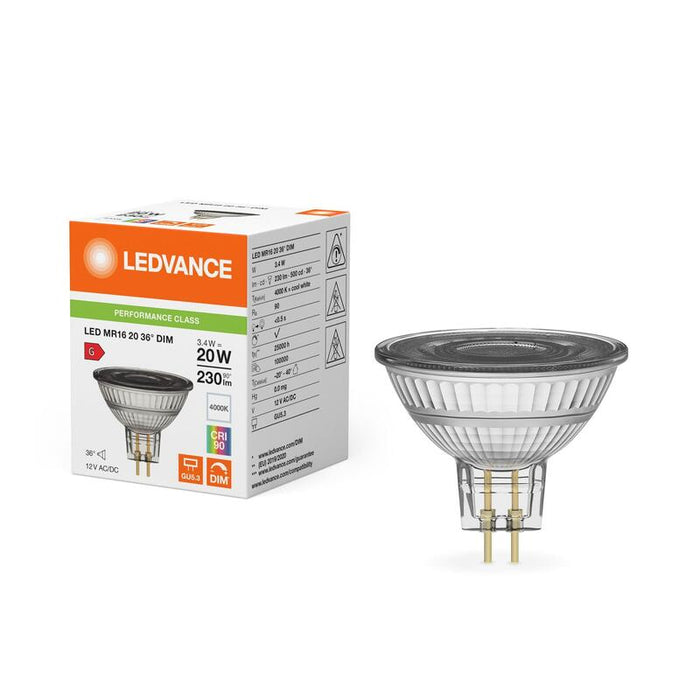 Osram Mr162036 Dim 3.4w 940 Gu5.3 P Led Lámpara Reflectora 230 Lm 4000k Gu5.3 Dimm