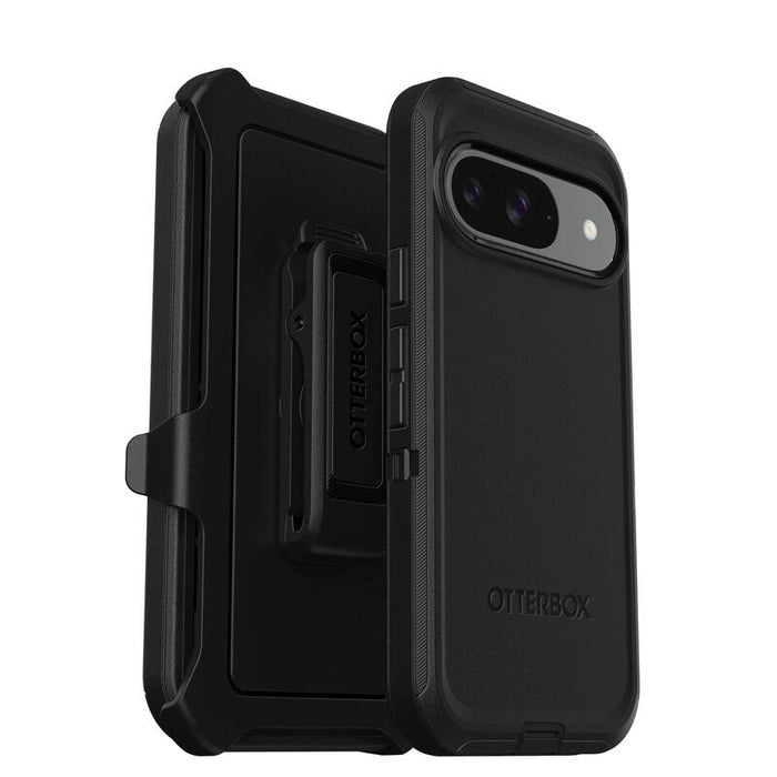 Otterbox Defender Series Carcasa Protectora Para Teléfono Móvil Resistente Policarbonato Elastómero Termoplástico (Tpe) Negro Para Google Pixel 9 9 Pro