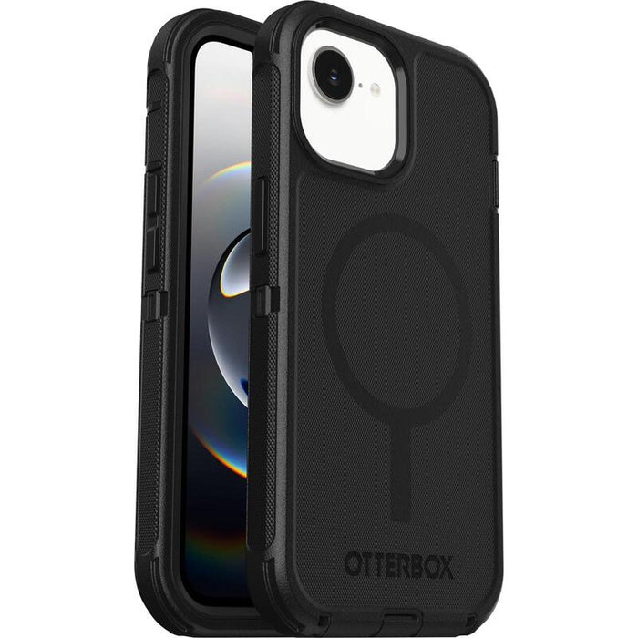 Otterbox Defender Series Carcasa Trasera Para Teléfono Móvil Compatibilidad Con Magsafe Silicona Negro Para Apple Iphone 13 14 15