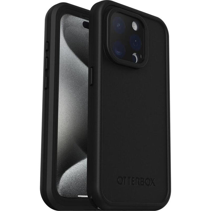 Otterbox Fre Carcasa Protectora Sumergible Para Teléfono Móvil Compatibilidad Con Magsafe 50 % De Plástico Reciclado 25 % De Plástico Reciclado Procedente Del Océano Negro Para Apple Iphone 15 Pro