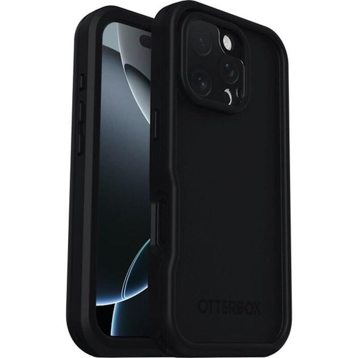 Otterbox Fre Carcasa Protectora Sumergible Para Teléfono Móvil Compatibilidad Con Magsafe Capa De Policarbonato Elastómero Termoplástico (Tpe) Negro Para Apple Iphone 16 Pro