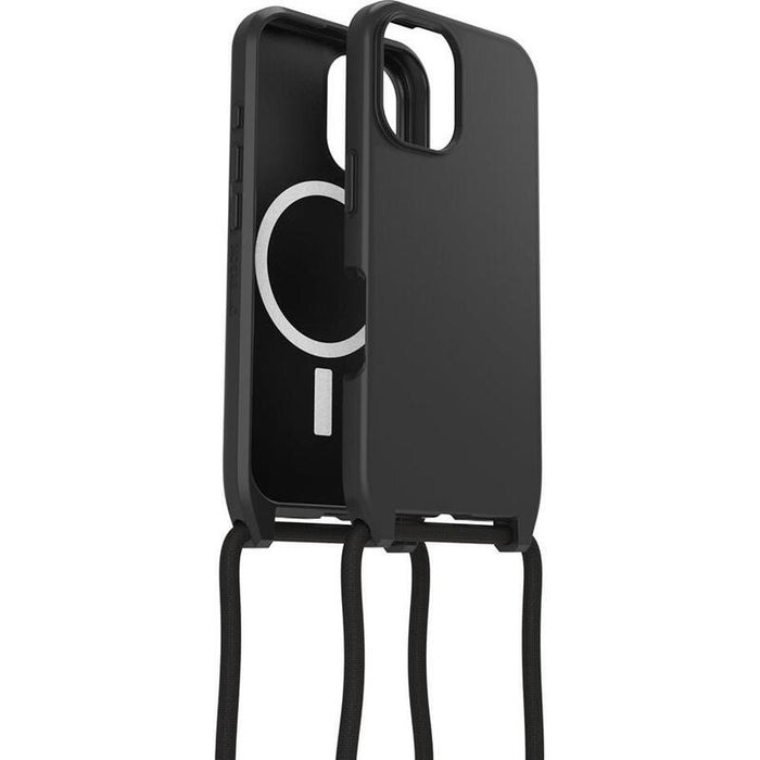 Otterbox React Series Carcasa Trasera Para Teléfono Móvil Collar Compatibilidad Con Magsafe Negro Para Apple Iphone 16