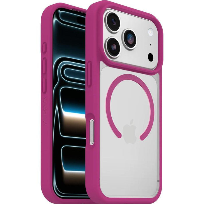 Otterbox React Series Carcasa Trasera Para Teléfono Móvil Compatibilidad Con Magsafe Plástico Cristal De Rosa (Rosa/Clear) Para Apple Iphone 17 Pro
