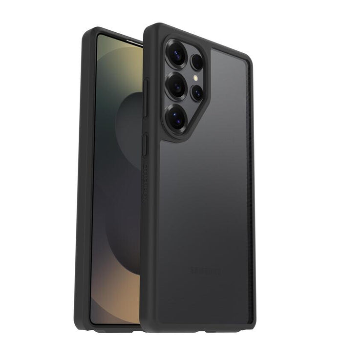 Otterbox React Series Carcasa Trasera Para Teléfono Móvil Plástico Cristal Negro Para Samsung Galaxy S25 Ultra