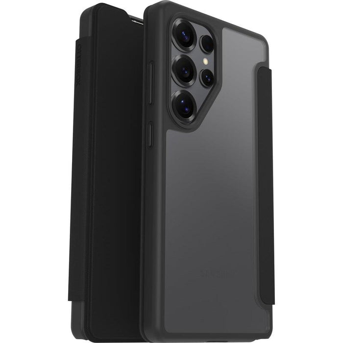 Otterbox React Series Funda Con Tapa Para Teléfono Móvil Cristal Negro Para Samsung Galaxy S25 Ultra