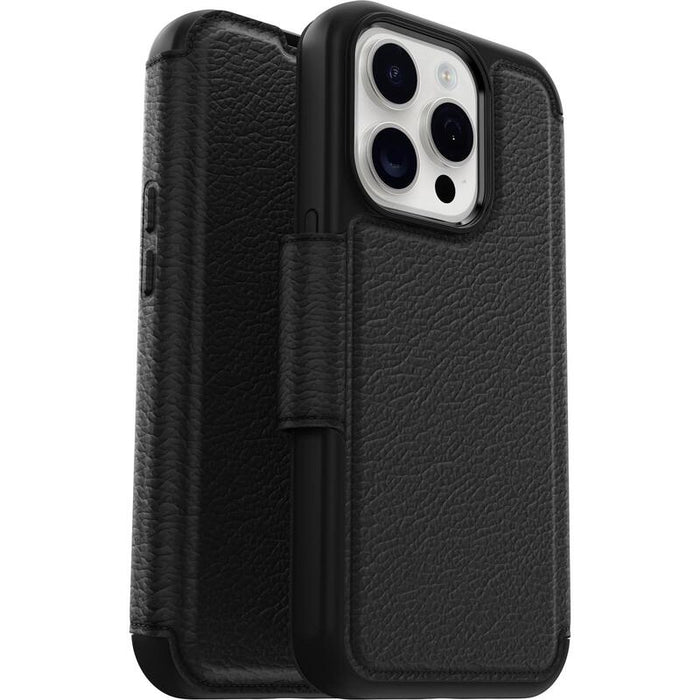 Otterbox Strada Magsafe Apple Iphone 15 Pro Shadow Black Propack