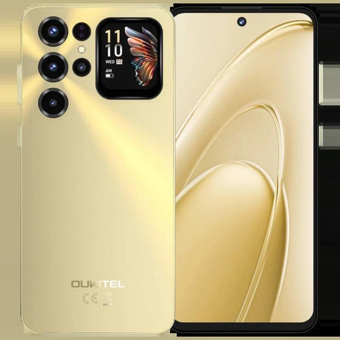 Oukitel C68 Plus Dorado 512gb Batería De 6000 Mah 8gb De Ram Pantalla Trasera - Desprecintado