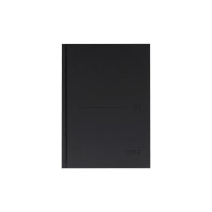 Oxford Agenda Anual Minimal Cosida A5 128h Sv Negro 2026