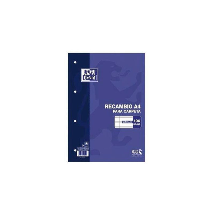 Oxford Libreta Grapada Openflex 48 Hojas 4x4 Tapas De Plástico A4 Colores -Pack 10u-