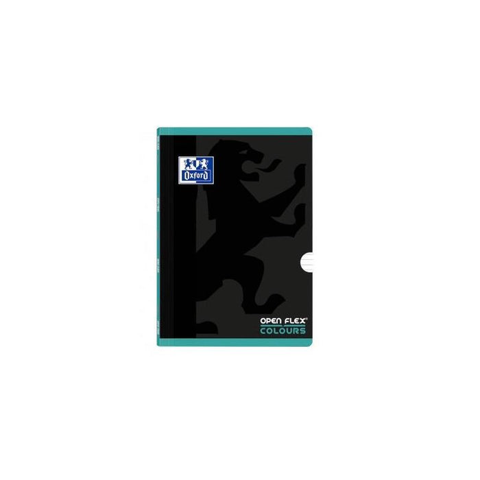 Oxford Libreta Grapada Openflex Colour 48 Hojas 1 Línea 2m Tapas De Plástico A4 Ice Mint -Pack 10u-