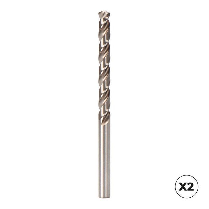 Pack Con 2 Brocas Cilíndricas Cortas Hsse Din-338n Inox 4,00mm Iz27449 Koma Tools (Izar)