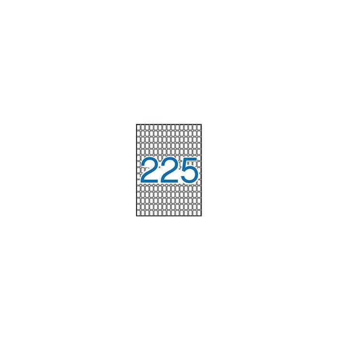 Pack De 10 Unidades Apli Etiquetas Adhesivas 8x12mm Manual/Impresión C/Romos 225 X 15h A5 Blanco