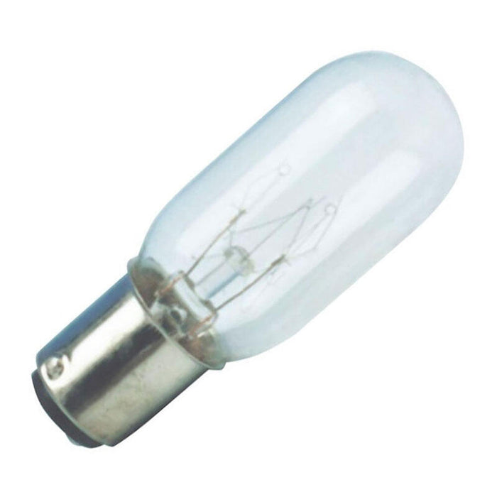 Pack De 10 Unidades - Bombilla Incandescente Tubular Bayoneta, 25 W