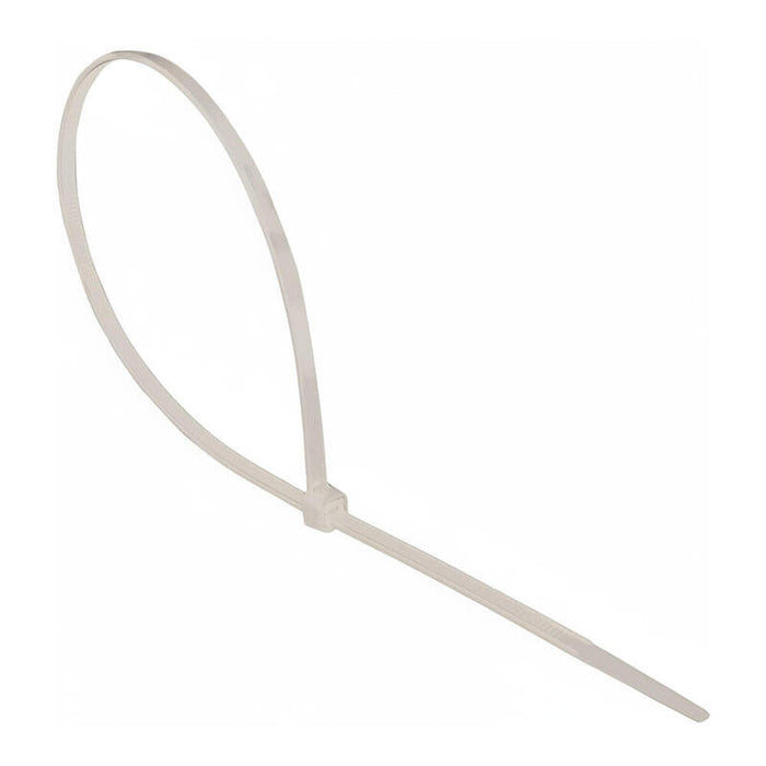 Pack De 10 Unidades - Brida Nylon 2,5 X 100 Mm Natural, 100 Uds