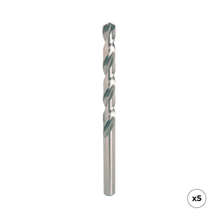Pack De 10 Unidades - Broca Hss4341 Para Metal, Rectificada, Ø1,00 X 34,00 Mm, 5 Uds