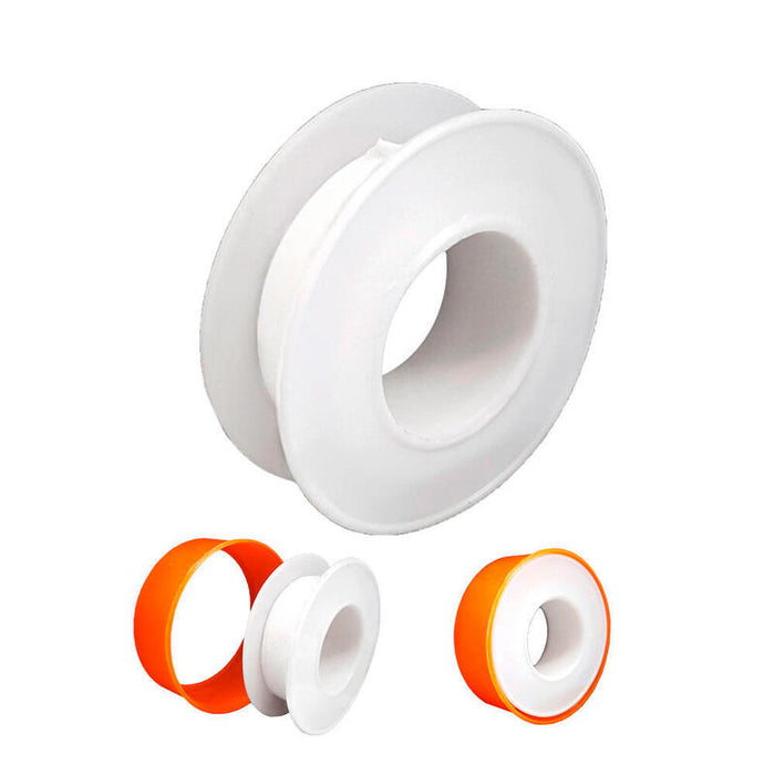 Pack De 10 Unidades - Cinta De Ptfe 70 Micras Blanco 12 Mm X 12 M