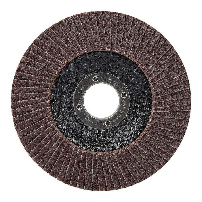 Pack De 10 Unidades - Disco Láminas Plano Óxido De Aluminio T27, Ø115 X 22,2 Mm, Grano 100