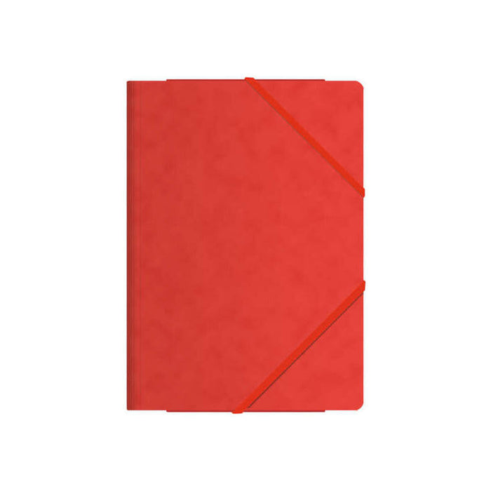 Pack De 10 Unidades Dohe Carpeta De Gomas Con Tres Solapas - Tamaño Folio - Fabricada En Cartulina De Primera Calidad -
