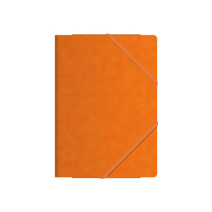 Pack De 10 Unidades Dohe Carpetas De Gomas Con Tres Solapas - Tamaño Folio - Cartulina De Primera Calidad -