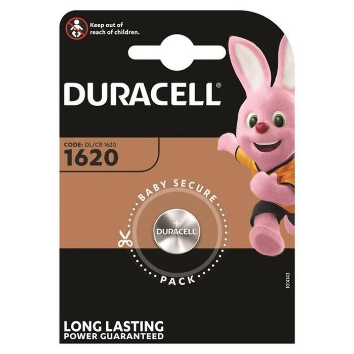 Pack De 10 Unidades Duracell Pila Boton Litio Cr1620 3v Blister*1 10 Uds