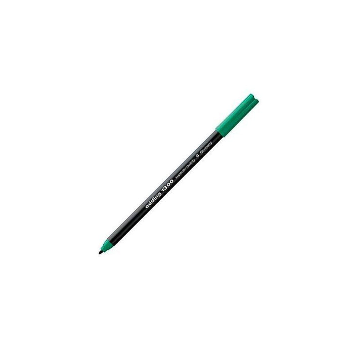 Pack De 10 Unidades Edding Rotulador Punta De Fibra 1300 Verde
