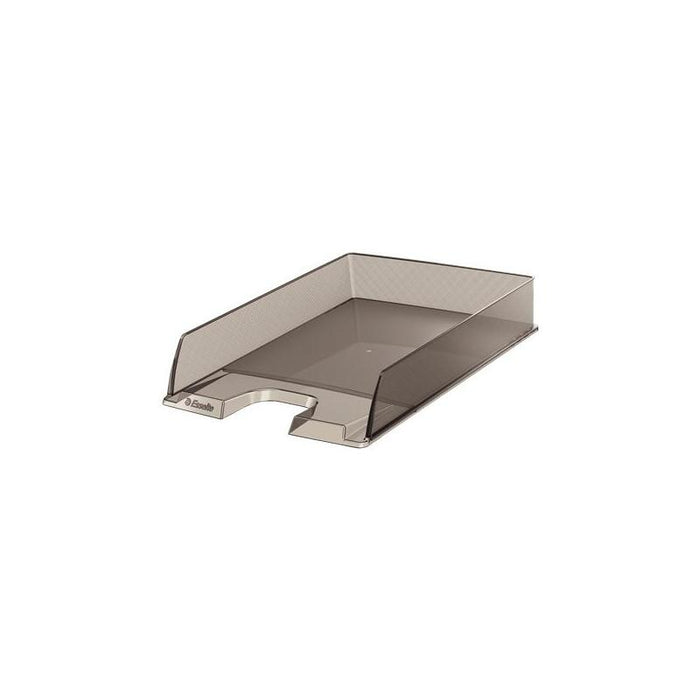 Pack De 10 Unidades Esselte Europost Bandeja Portadocumentos - Plastico Transparente - Formato Vertical - A4 - Color Fume Transparente