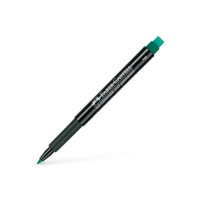 Pack De 10 Unidades Faber - Castell Rotulador Permanente Multimark 1513 F Verde