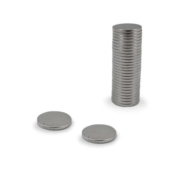 Pack De 10 Unidades - Imán De Neodimio Ø10 X 1 Mm