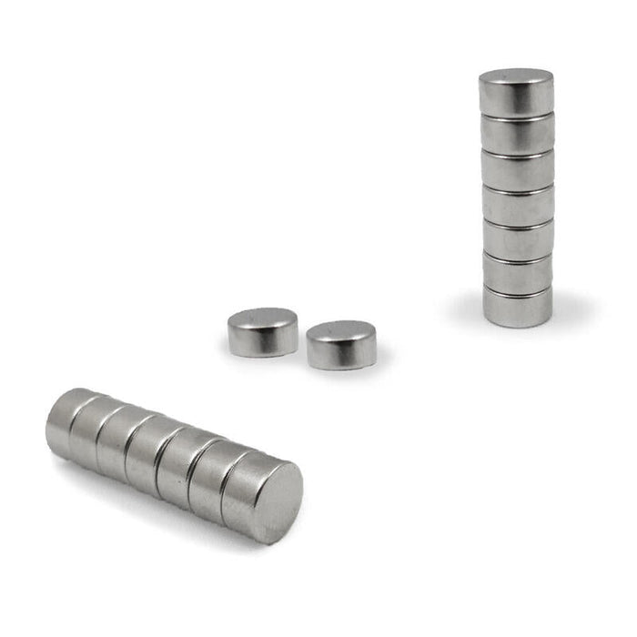 Pack De 10 Unidades - Imán De Neodimio Ø8 X 4 Mm