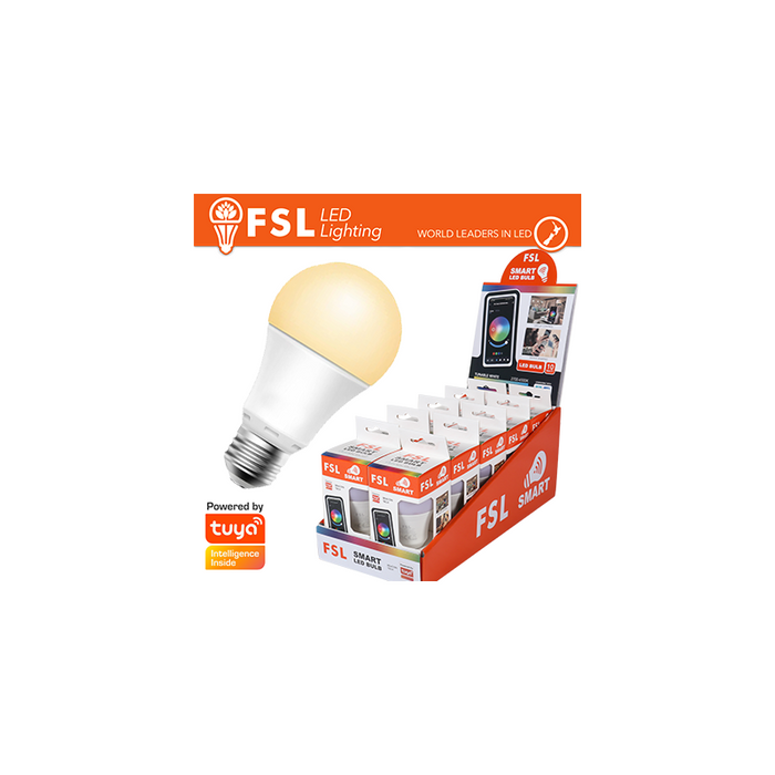 Pack De 10 Unidades Lámpara De Gota Smart 10w - 3blanco Regulable Chip Tuya