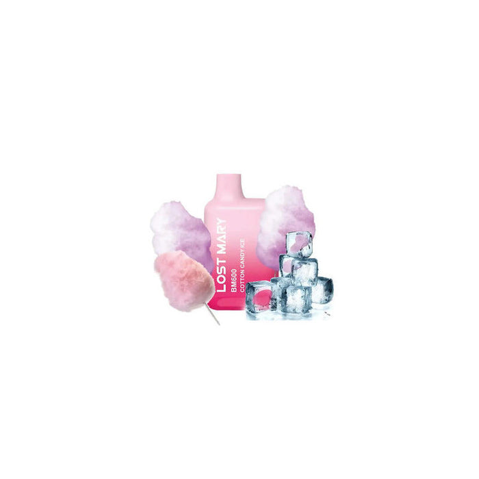 Pack De 10 Unidades Lost Mary Bm600 2% Cotton Candy Ice