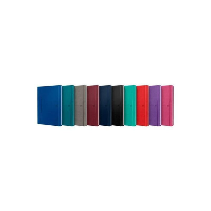 Pack De 10 Unidades Oxford Cuaderno Cosido Signature 80h B5 1 Línea Tapa Extradura Símil Piel C/Surtidos Vivos