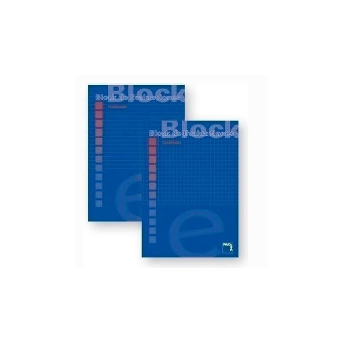 Pack De 10 Unidades Pacsa Block Examen 50 Hojas Rayado Horizontal A4 60gr