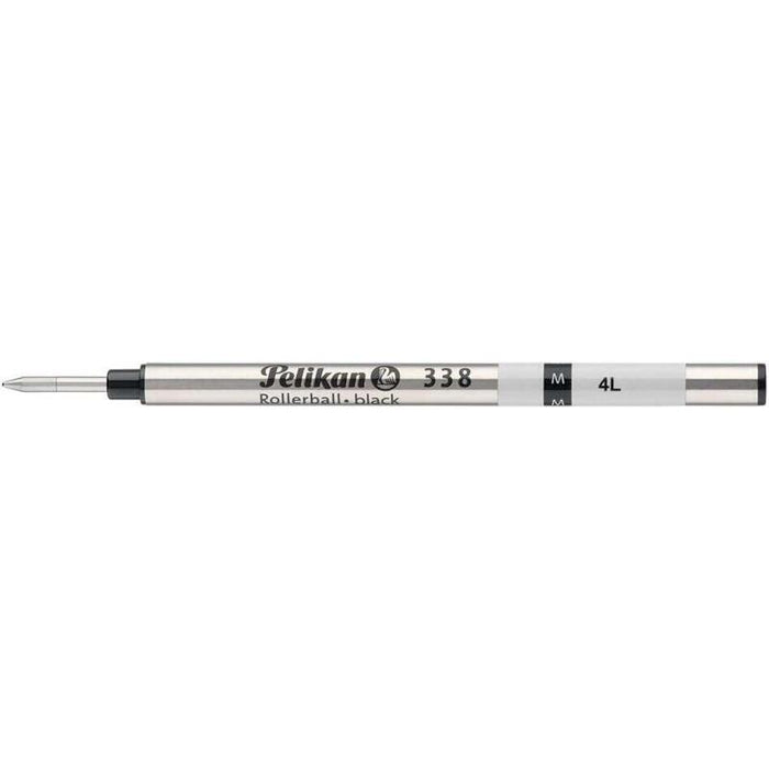 Pack De 10 Unidades Pelikan Recambio Roller 338 M - Para Boligrafo 338 Medio - Universal - Negro