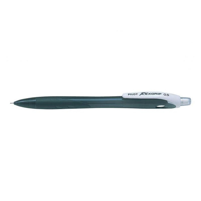 Pack De 10 Unidades Pilot Portaminas Rexgrip Begreen - Trazo 0.5mm - Mina Hb - 71,9% Plastico Reciclado - Cuerpo Negro