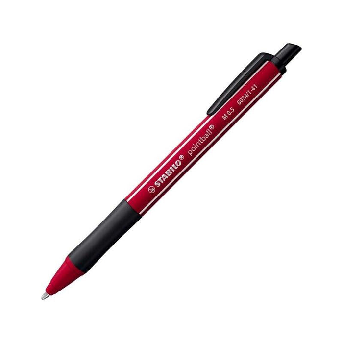Pack De 10 Unidades Stabilo Pointball Naturecolors Wildflower Boligrafo Retractil - Trazo 0.5mm - Hecho Con 87%