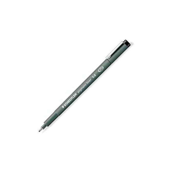 Pack De 10 Unidades Staedtler Rotulador Calibrado Pigment Liner 0.05mm Negro