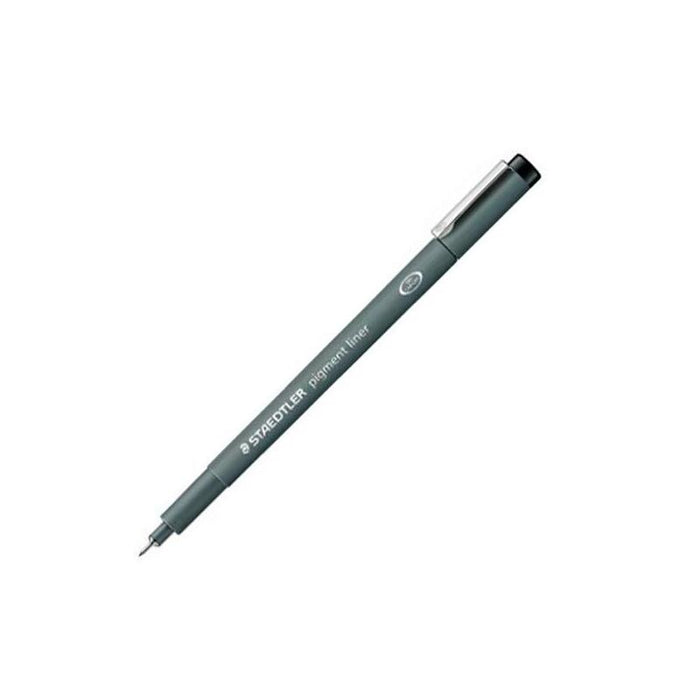 Pack De 10 Unidades Staedtler Rotulador Calibrado Pigment Liner 0.8mm Negro