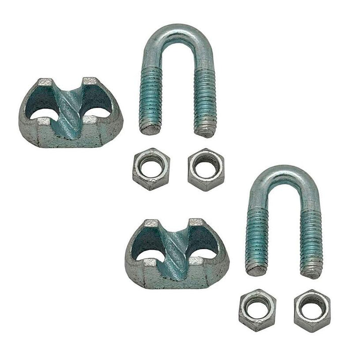 Pack De 10 Unidades - Sujetacable Din-741 Sjt01, Acero Galvanizado, M5 3/16". 2 Unidades