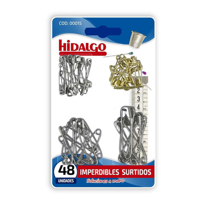Pack De 12 Unidades - Blister 48 Imperdibles Surtido Hidalgo