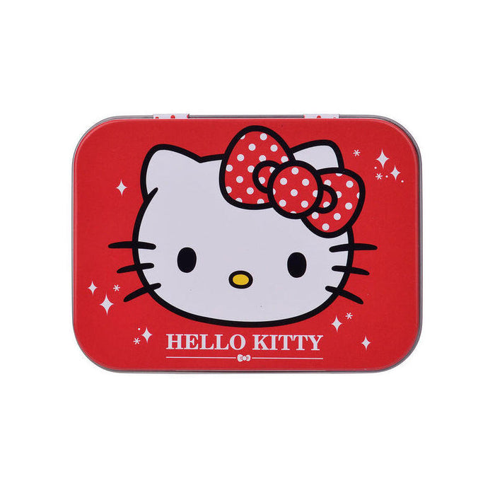 Pack De 12 Unidades - Caja Metal Tiritas Hello Kitty