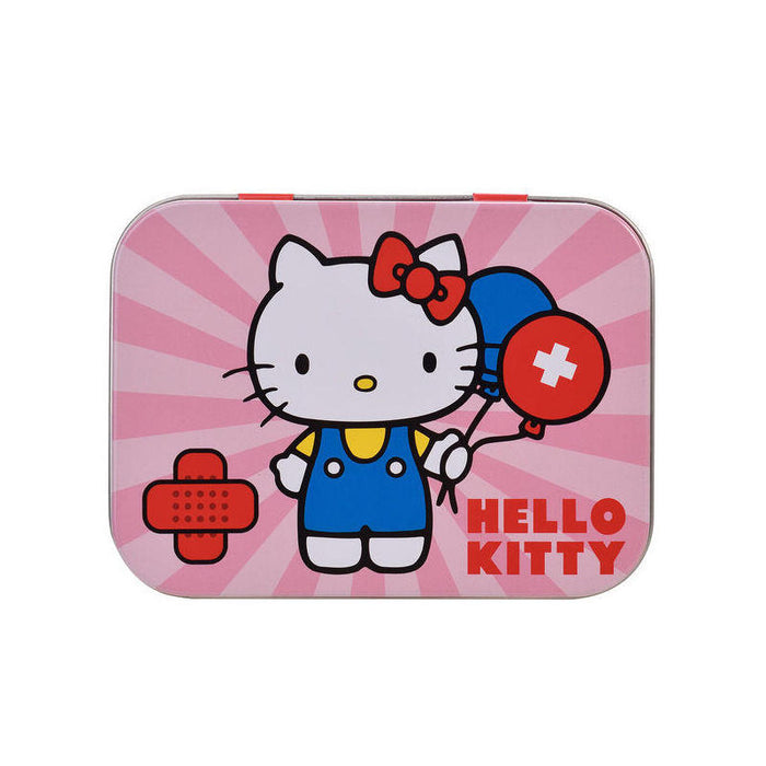 Pack De 12 Unidades - Caja Metal Tiritas Hello Kitty