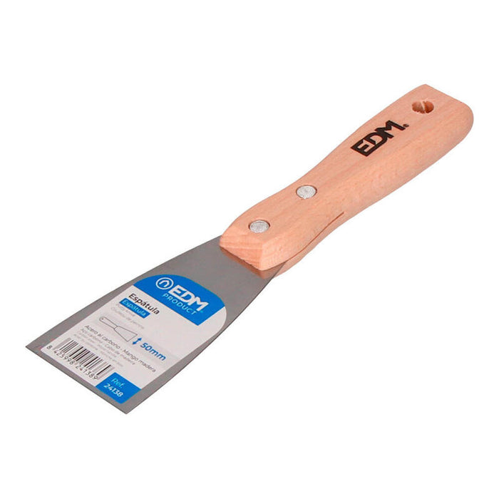 Pack De 12 Unidades - Espatula Profesional Flexible 50mm Edm