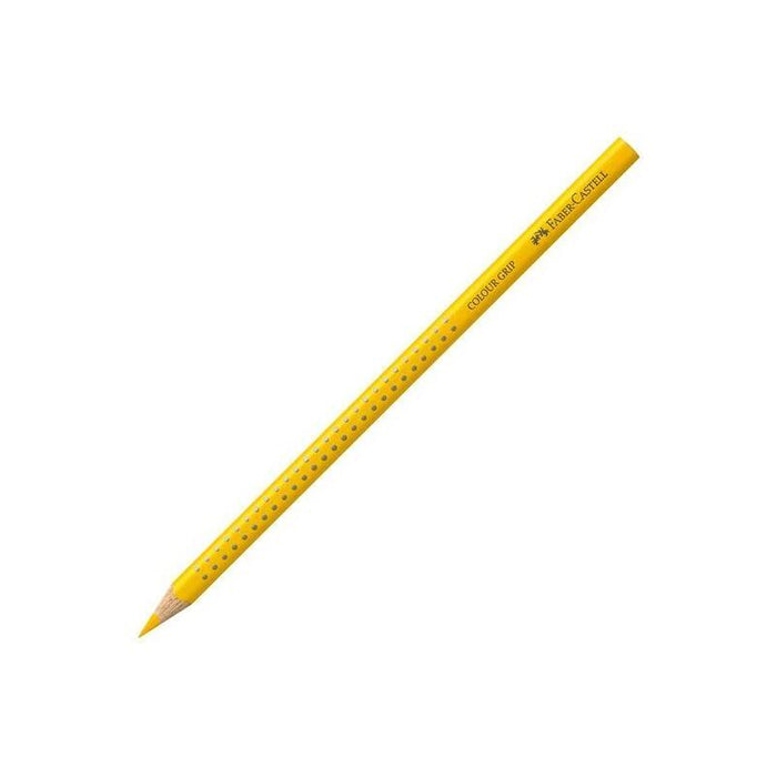 Pack De 12 Unidades Faber Castell Lápiz De Color Acuarelable Colour Grip Amarillo Cadmio